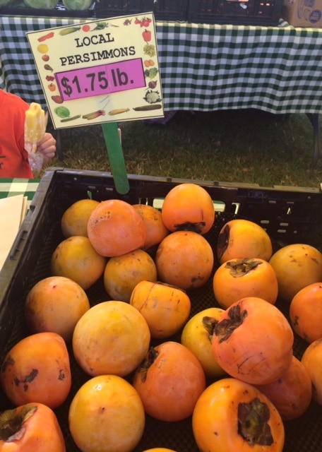 persimmons