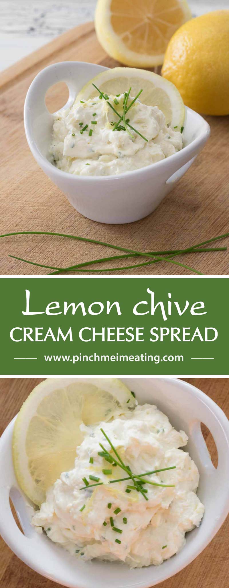 The addition of lemon chive cream cheese spread dresses up any finger sandwich! You'll feel like a queen for afternoon tea!