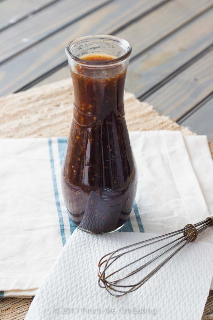 This pineapple teriyaki marinade is my absolute favorite way to prepare tuna steaks, but you can also use it on salmon or chicken, or even as a salad dressing!