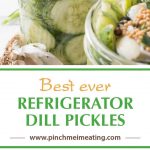 Bright, fresh, garlicky, tangy, and full of that classic dill pickle flavor, these refrigerator dill pickles won't disappoint! You'll never go back to store-bought again!
