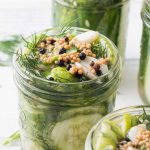 Bright, fresh, garlicky, tangy, and full of that classic dill pickle flavor, these refrigerator dill pickles won't disappoint! You'll never go back to store-bought again!