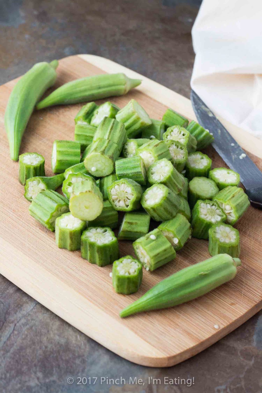 Classic Southern Fried Okra with Cornmeal Pinch me, I'm eating
