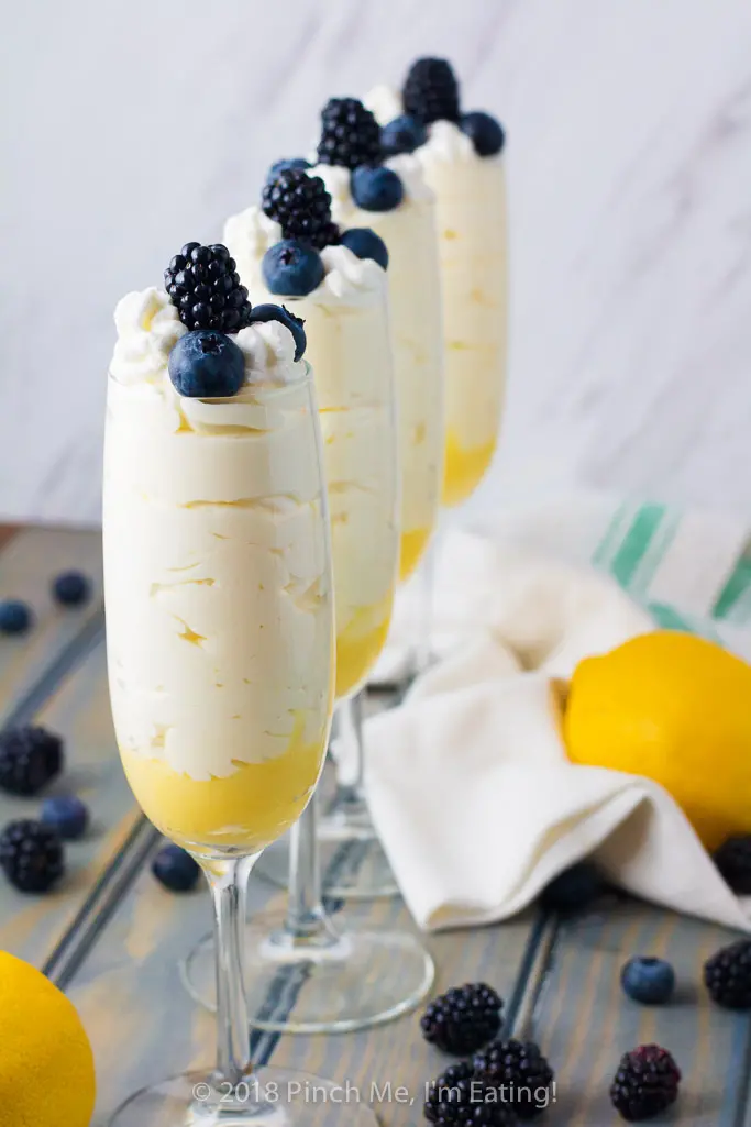 If you're looking for a light, easy, and elegant make-ahead dessert for summer, this lemon mousse with fresh berries might just be what you're looking for!