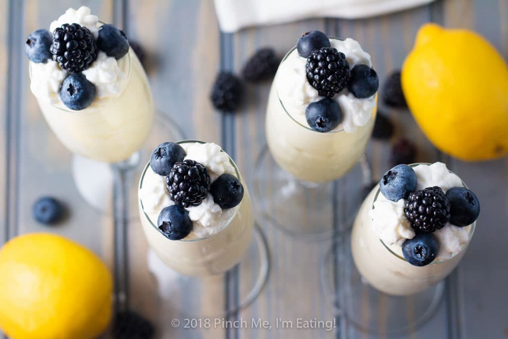 If you're looking for a light, easy, and elegant make-ahead dessert for summer, this lemon mousse with fresh berries might just be what you're looking for!