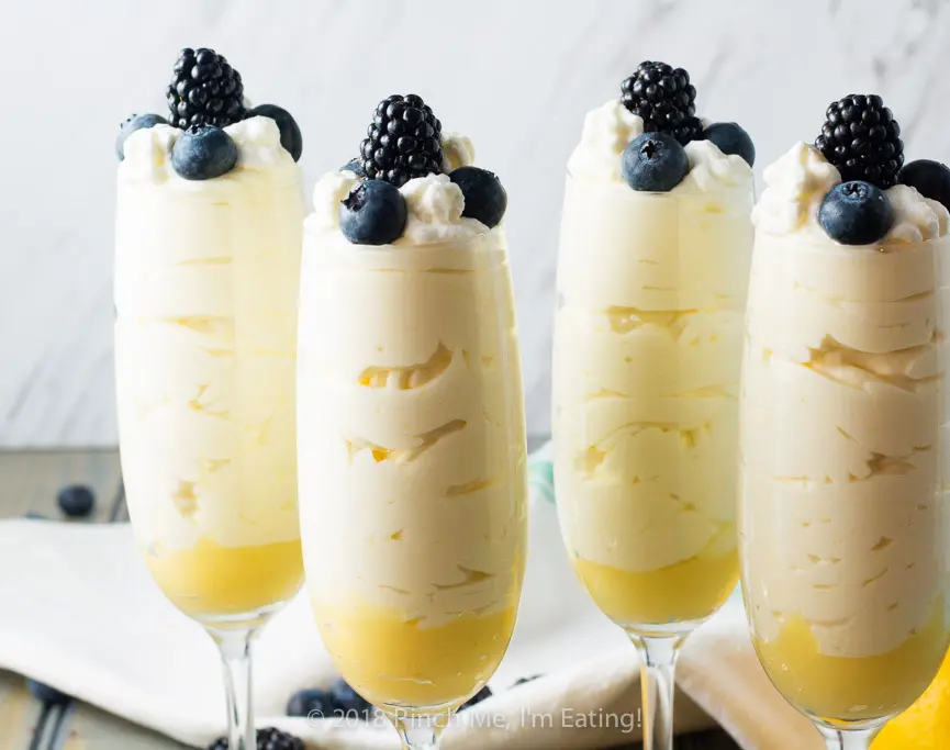 If you're looking for a light, easy, and elegant make-ahead dessert for summer, this lemon mousse with fresh berries might just be what you're looking for!