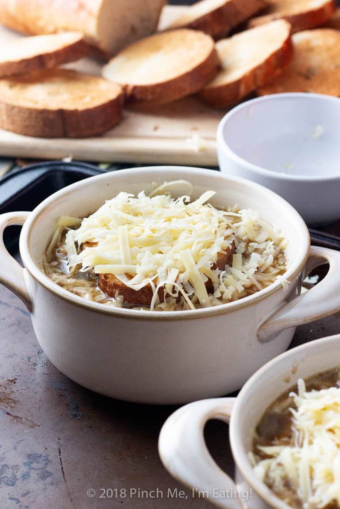 Making French onion soup from scratch is easier than you think —  it just takes a little effort and lots of patience, and its simple ingredients yield a complex flavor you won't forget. It is a classic dish that works well as either an appetizer or a light dinner.