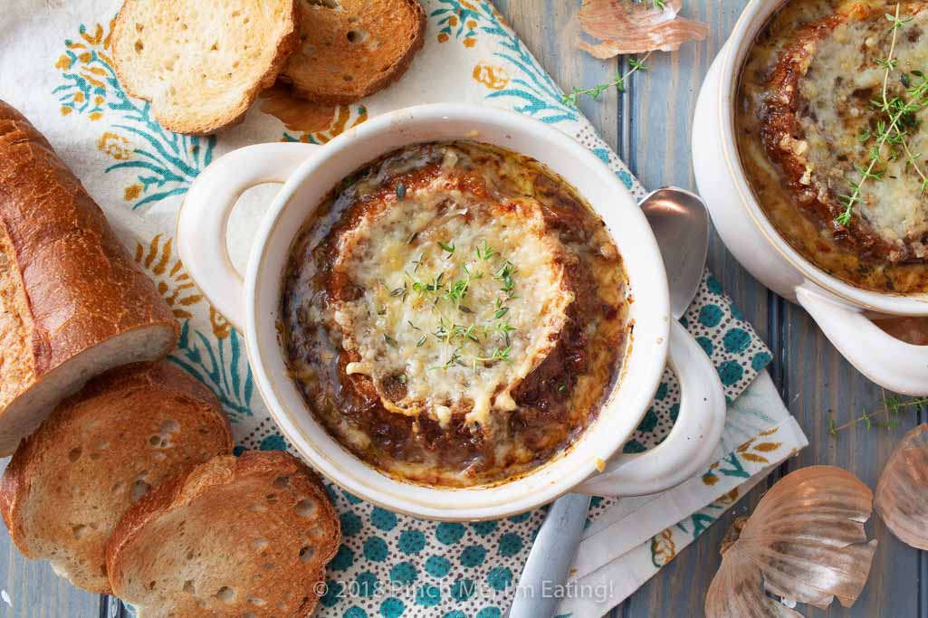 Making French onion soup from scratch is easier than you think —  it just takes a little effort and lots of patience, and its simple ingredients yield a complex flavor you won't forget. It is a classic dish that works well as either an appetizer or a light dinner.