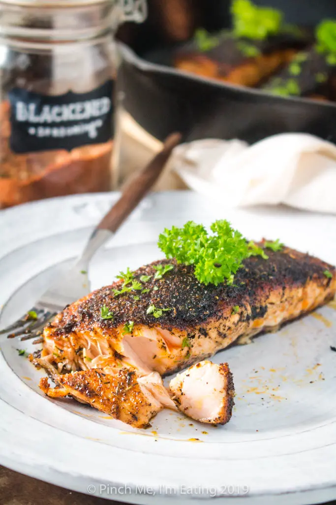 The Best 10-Minute Crispy-Skinned Blackened Salmon