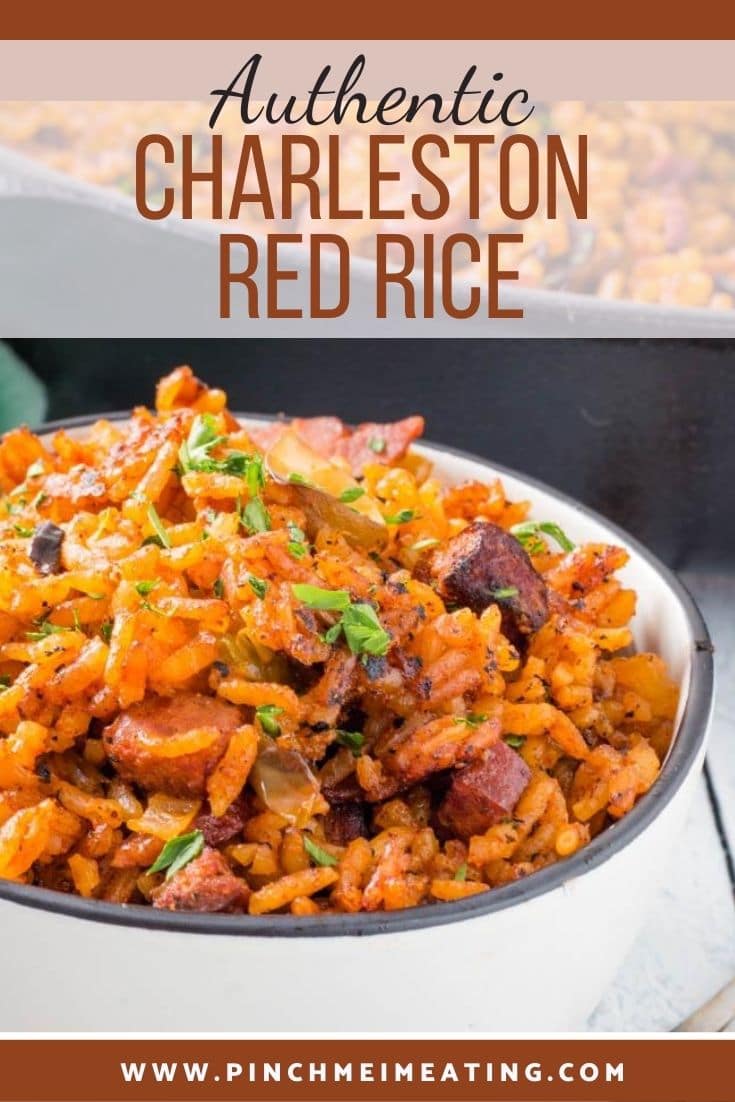 Baked Charleston Red Rice with Sausage Pinch me, I'm eating