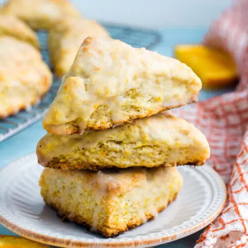 Easy Glazed Fresh Orange Scones Better