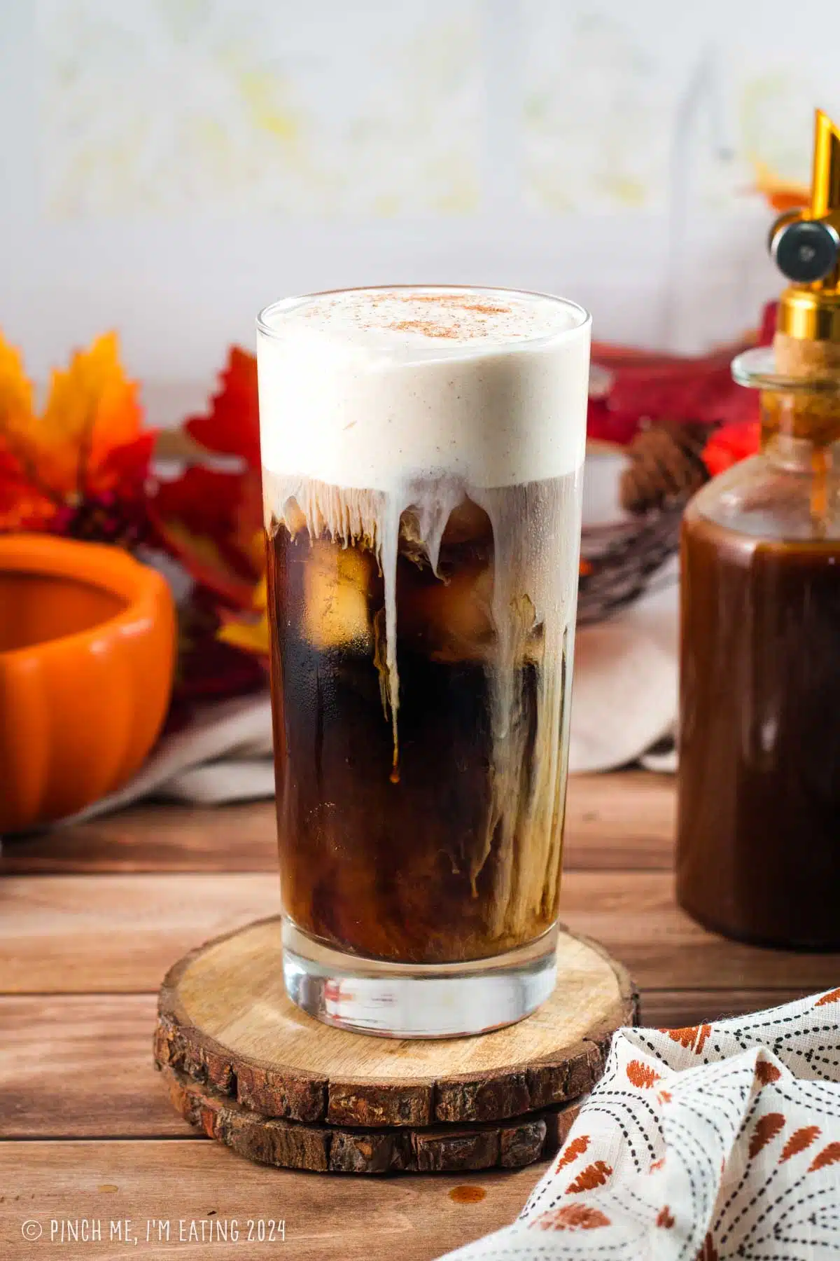 Pumpkin Cream Cold Brew Coffee Pinch me, I'm eating